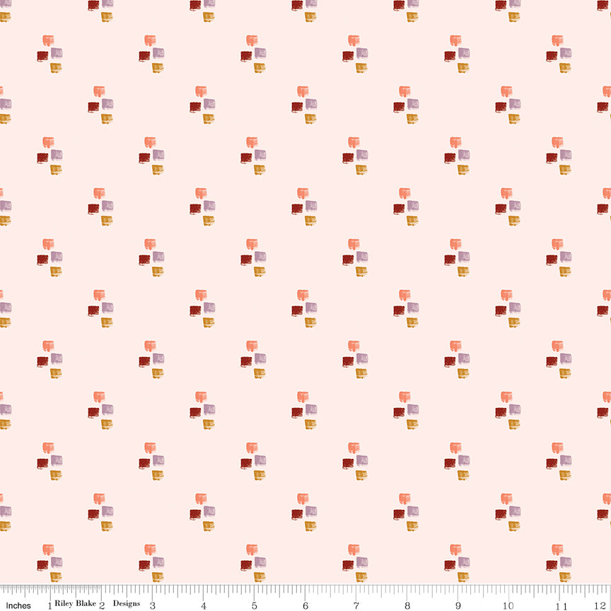 Maple Blush Strokes Yardage by Gabrielle Neil Design for Riley Blake Designs
