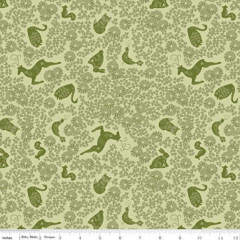 Fable Sage Tonal Yardage by Jill Finley for Riley Blake Designs