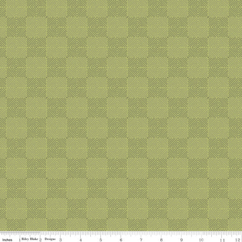 Fable Olive Tile Yardage by Jill Finley for Riley Blake Designs