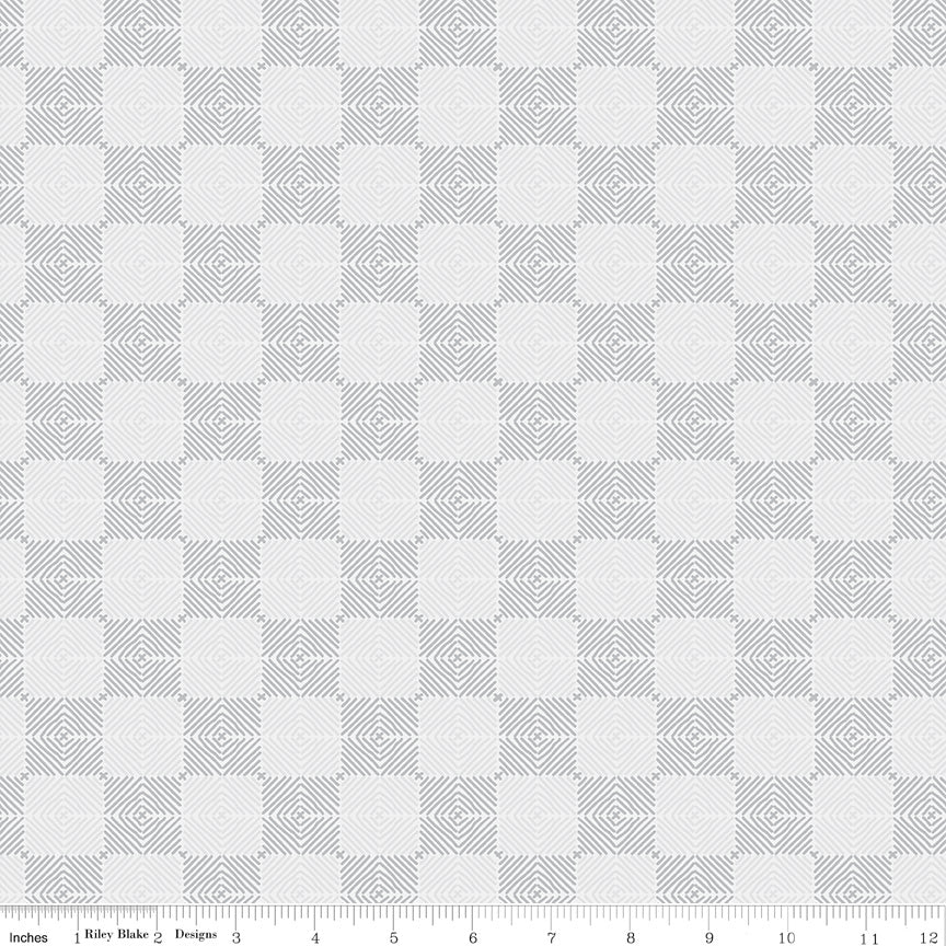 Fable Silver Tile Yardage by Jill Finley for Riley Blake Designs
