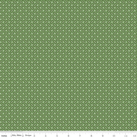 Calico Basil Flowerbed Yardage by Lori Holt for Riley Blake Designs