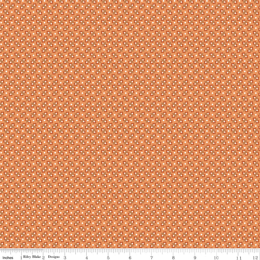 Calico Yam Flowerbed Yardage by Lori Holt for Riley Blake Designs