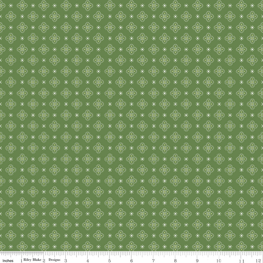 Calico Basil Starshine Yardage by Lori Holt for Riley Blake Designs