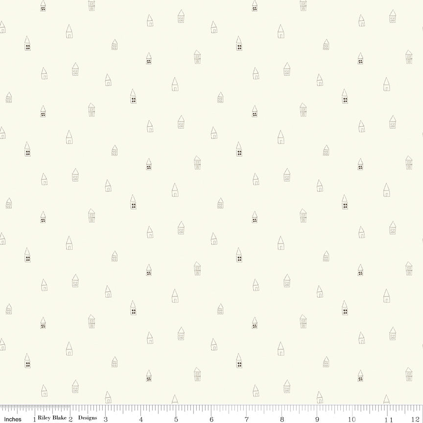 Hush Hush 2 Tiny Town Yardage by Riley Blake Designers for Riley Blake Designs