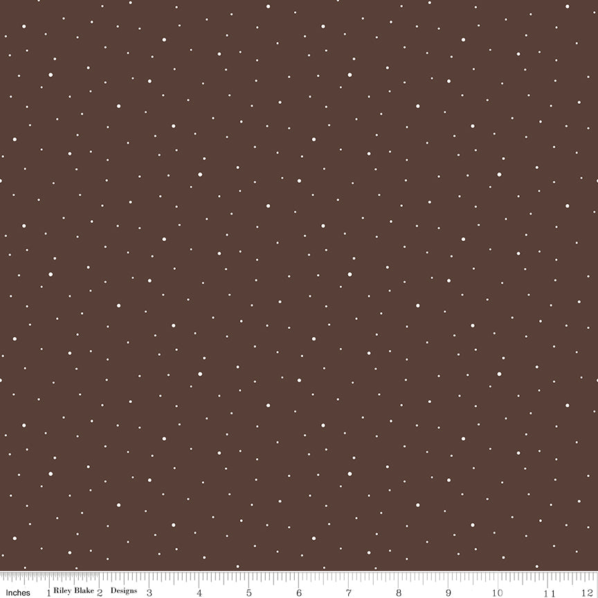 Dapple Dot Raisin Yardage by the RBD Designers for Riley Blake Designs