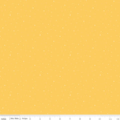Dapple Dot Yellow Yardage by the RBD Designers for Riley Blake Designs
