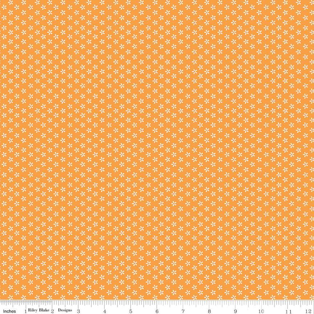 Bee Basics Macaroni Tiny Daisy Yardage by Lori Holt for Riley Blake Designs