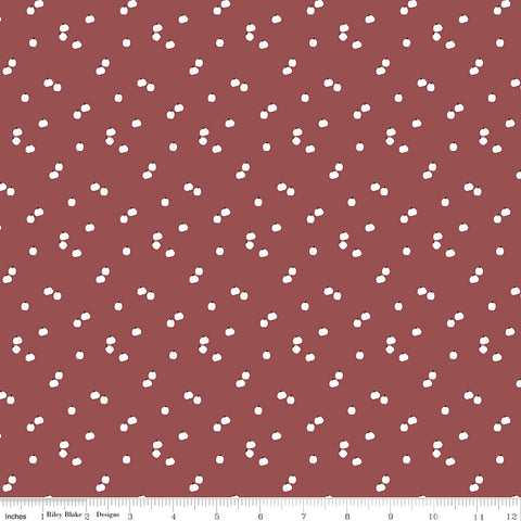 Seasonal Basics Marsala Pumpkins Yardage by Riley Blake Designs