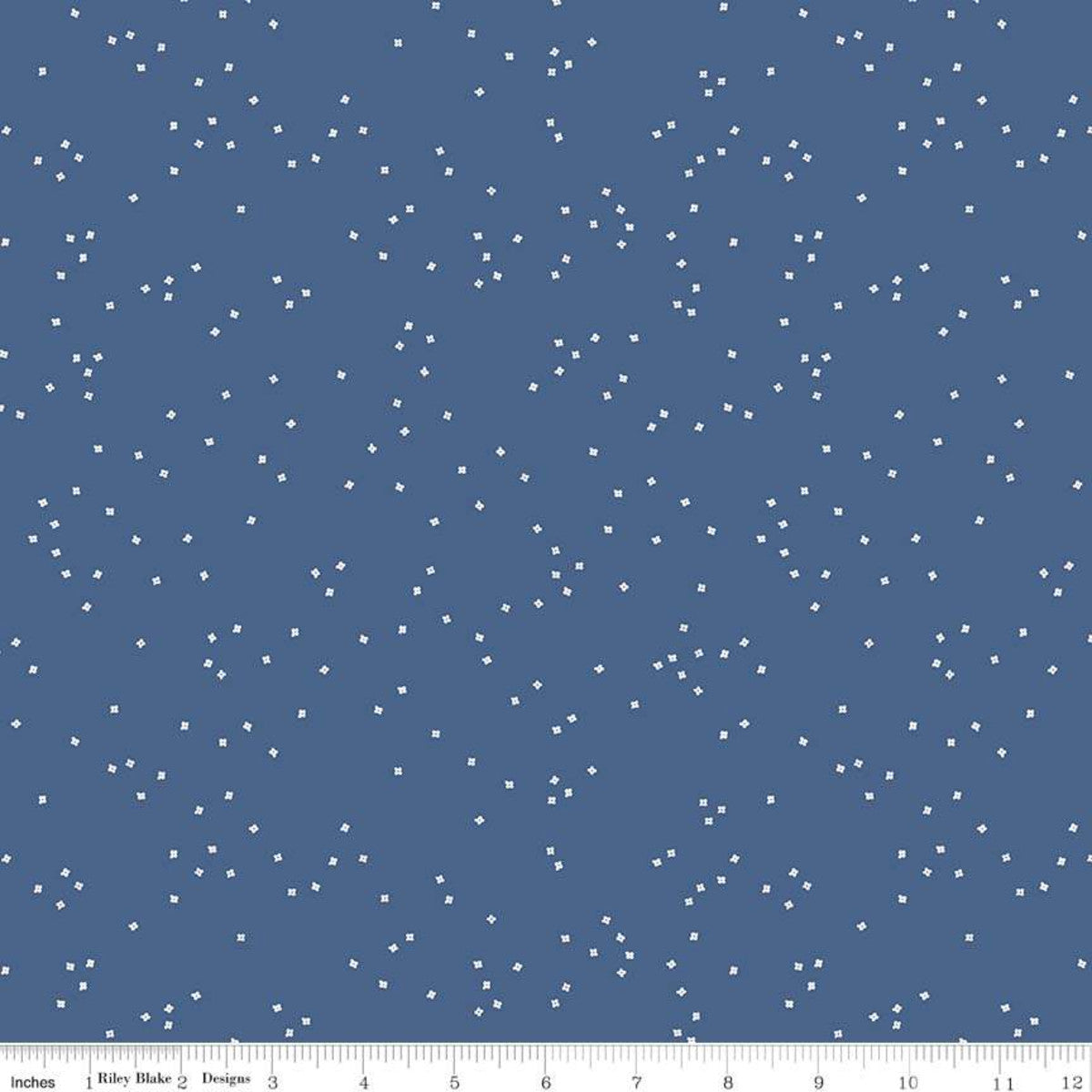 Blossom Denim Yardage by Christopher Thompson for Riley Blake Designs