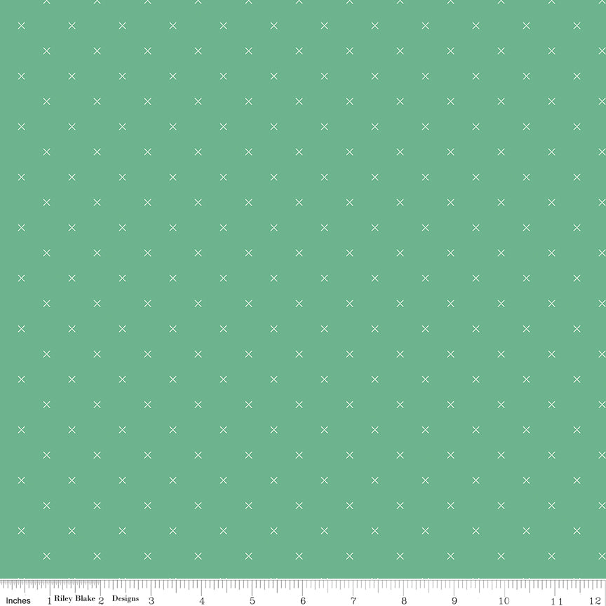 Bee Cross Stitch Alpine Yardage by Lori Holt for Riley Blake Designs