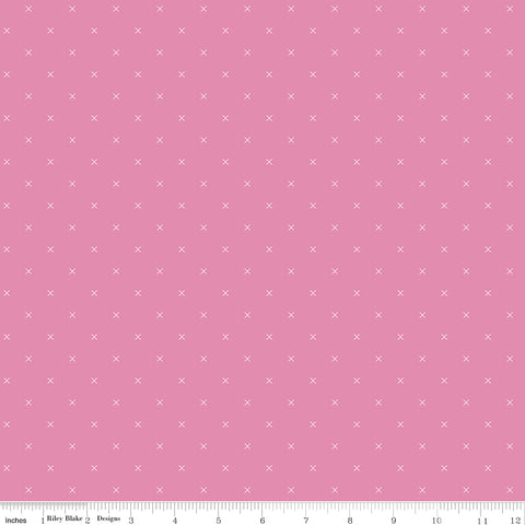 Bee Cross Stitch Taffy Yardage by Lori Holt for Riley Blake Designs