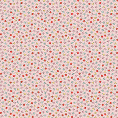 My Favorite Things Pink Delightful Yardage by Lori Woods for Poppie Cotton Fabrics