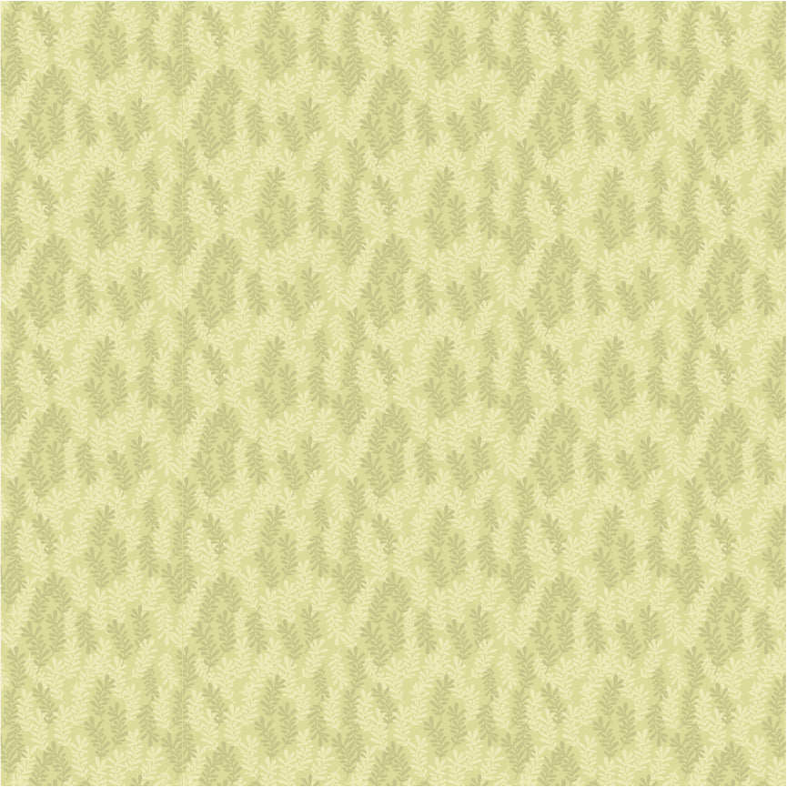 Kaisley Rose Leaf Emmaline Yardage by Lori Woods for Poppie Cotton Fabrics