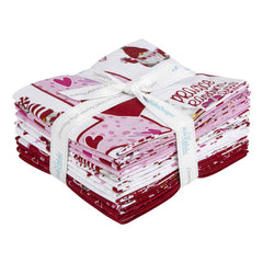 Gnomes In Love Fat Quarter Bundle by Tara Reed for Riley Blake Designs