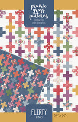 Flirty Quilt Pattern by Prairie Grass Patterns