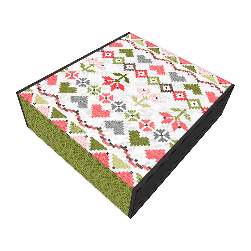 Knitted Row-Along Quilt Kit