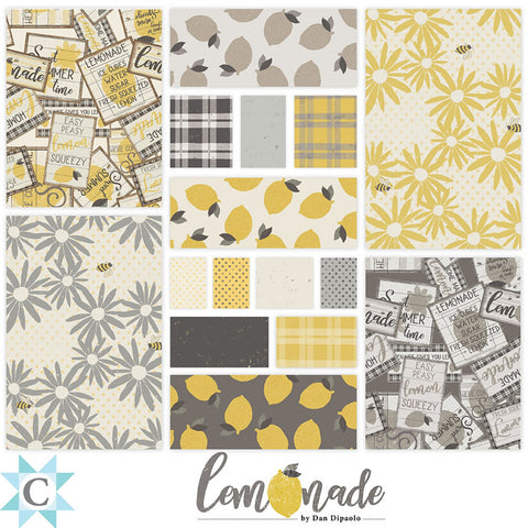 Lemonade Fat Quarter Bundle by Dan DiPaolo for Clothworks