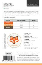 Little Fox Cross Stitch Pattern by Bound Co.