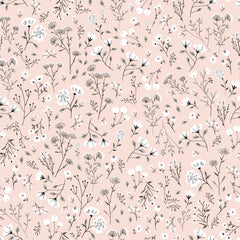 House and Home Blush Mabel Yardage by Lori Woods for Poppie Cotton Fabrics