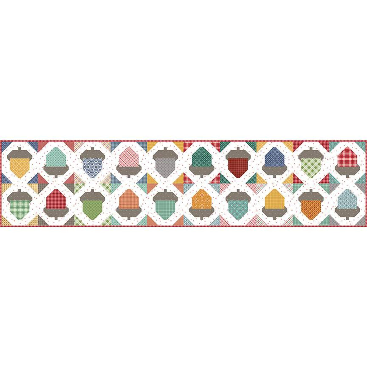 Acorn Love Table Runner Pattern by Lori Holt of Bee in my Bonnet