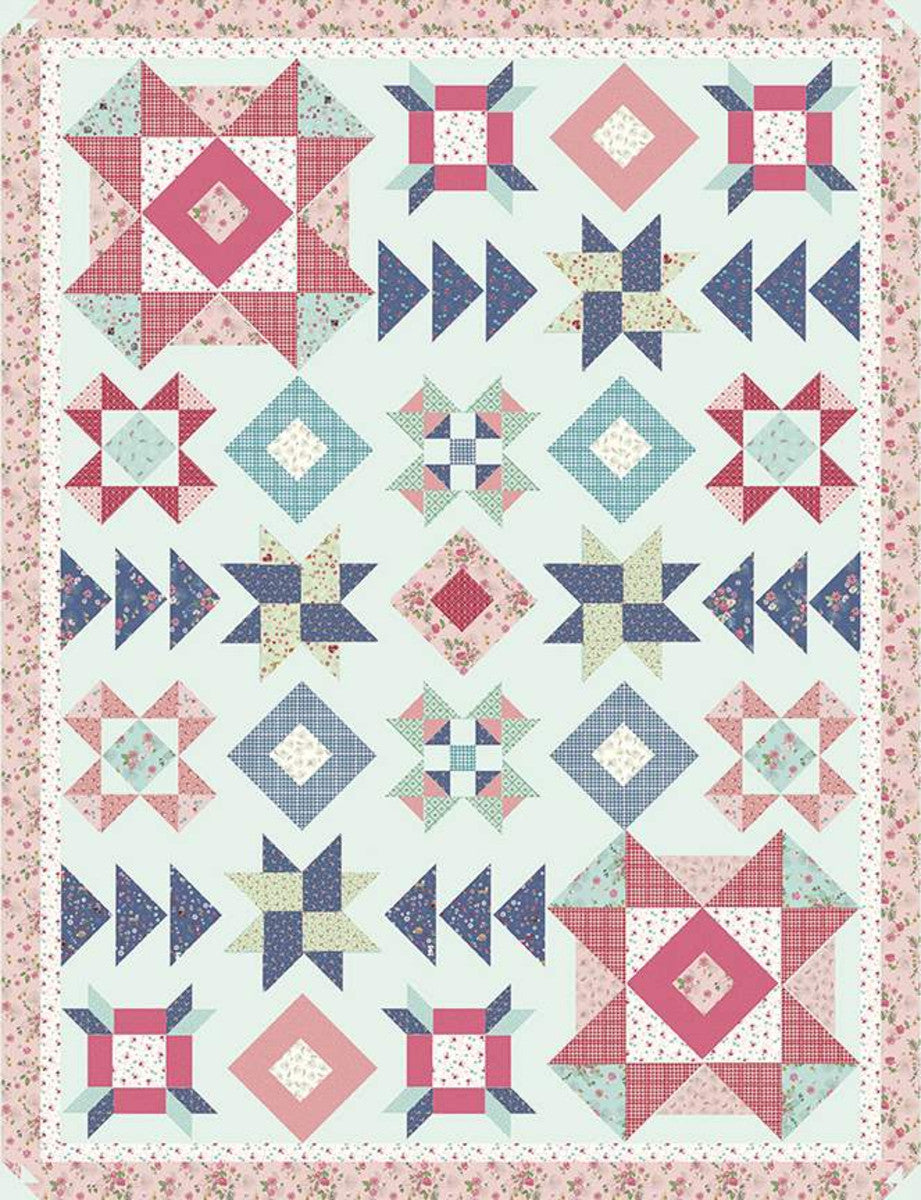 Wildflower Fields Quilt Pattern by Beverly McCullough