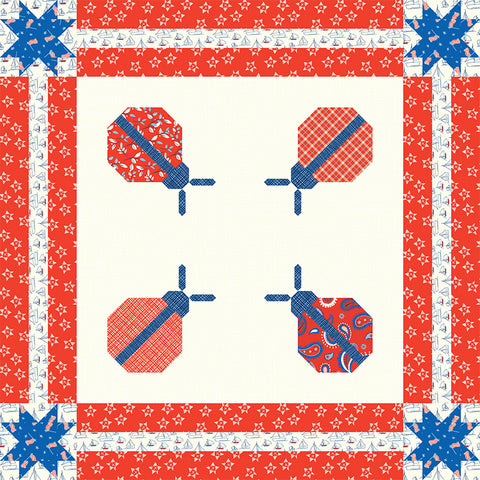 Lady Luck Mat and Runner Pattern by Sandy Gervais
