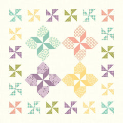 New Beginnings Mat and Table Runner Quilt Pattern by Pieces From My Heart