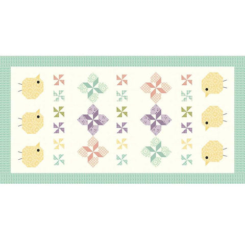 New Beginnings Mat and Table Runner Quilt Pattern by Pieces From My Heart