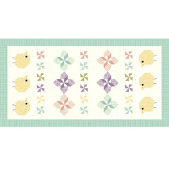 New Beginnings Mat and Table Runner Quilt Pattern by Pieces From My Heart