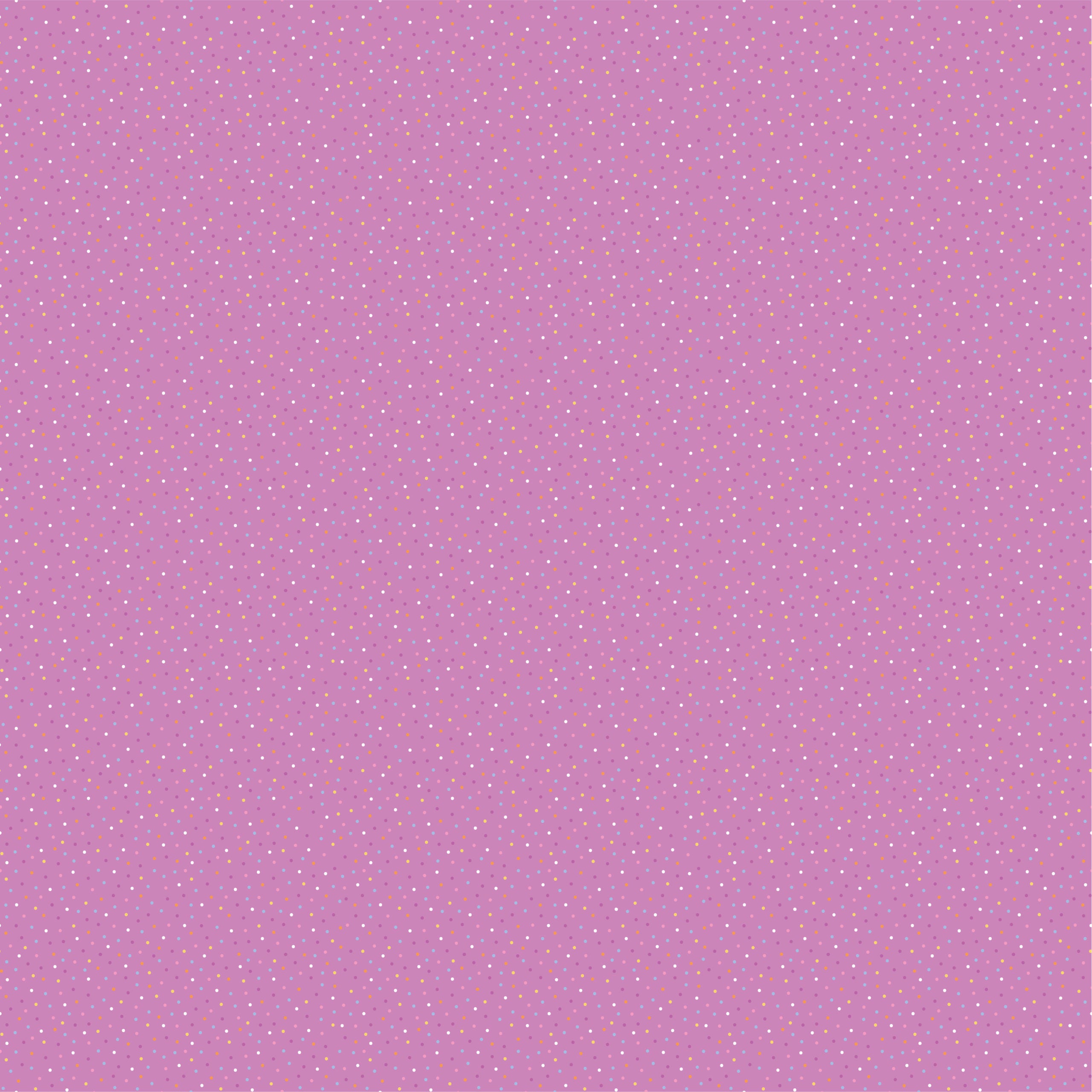 Country Confetti Pansy Bright Purple Yardage by Lori Woods for Poppie Cotton Fabrics