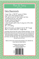 Plain & Fancy Quilt Pattern by Corey Yoder of Coriander Quilts