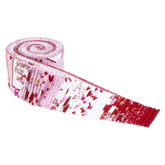 Gnomes In Love 2.5" Rolie Polie by Tara Reed for Riley Blake Designs