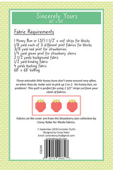 Sincerely Yours Quilt Pattern by Corey Yoder of Coriander Quilts