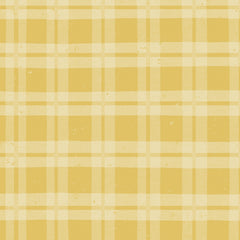 Lemonade Dark Yellow Plaid Yardage by Dan DiPaolo for Clothworks