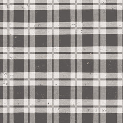 Lemonade Dark Brown Plaid Yardage by Dan DiPaolo for Clothworks