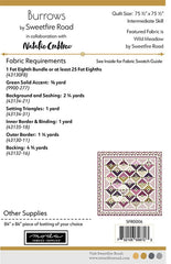 Burrows Quilt Pattern by Sweetfire Road