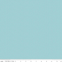 Kisses Aqua Yardage by Riley Blake Designs