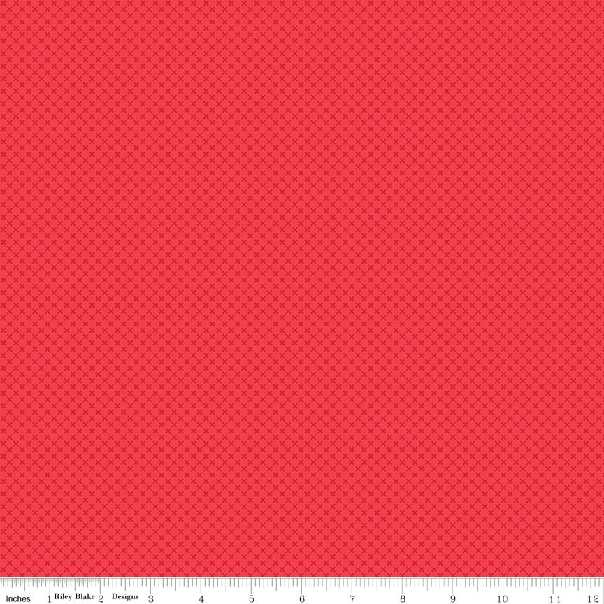 Kisses Cayenne Yardage by Riley Blake Designs