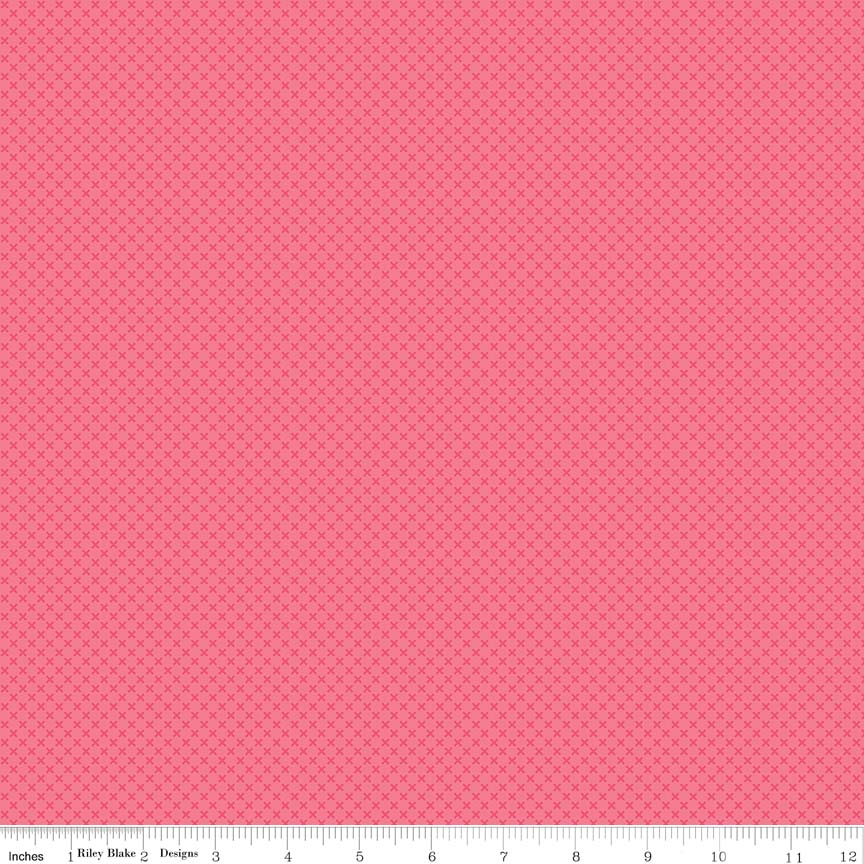 Kisses Lipstick Yardage by Riley Blake Designs