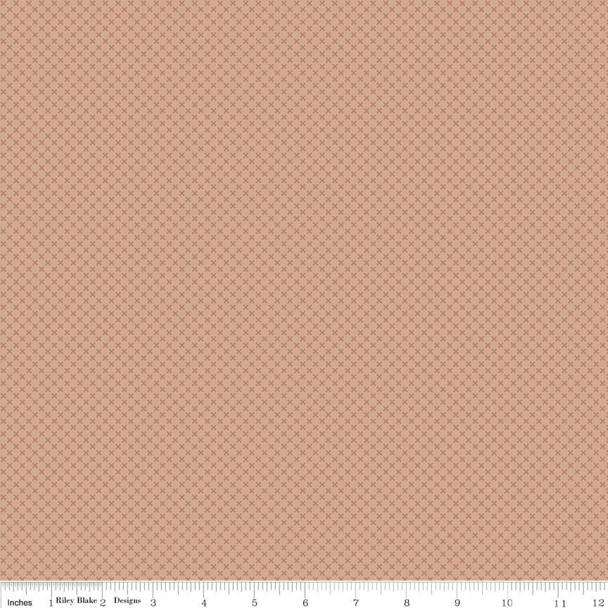 Kisses Nutmeg Yardage by Riley Blake Designs