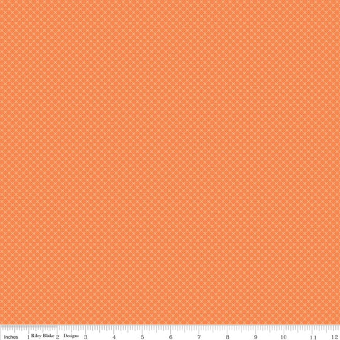 Kisses Orange Yardage by Riley Blake Designs