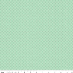 Kisses Mint Yardage by Riley Blake Designs