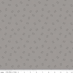 Cherries Gray Tone on Tone Yardage by Riley Blake Designs