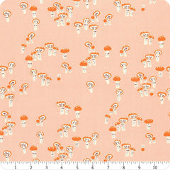 Far Far Away 3 Pink Mushrooms Yardage by Heather Ross for Windham Fabrics