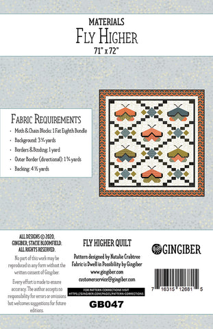 Fly Higher Quilt Pattern by Gingiber