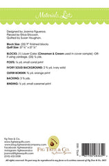 Harvest Stars Quilt Pattern by Fig Tree & Co.