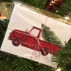 Vintage Truck Notecards - by Mercedie Treu Designs