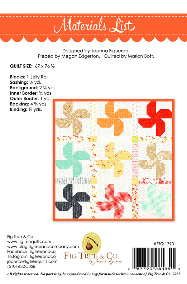 Jelly And Figs Quilt Pattern by Fig Tree & Co.