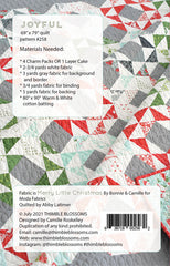 Joyful Quilt Pattern by Thimble Blossoms
