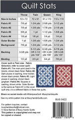 Mariposa Quilt Pattern by Busy Hands Quilts